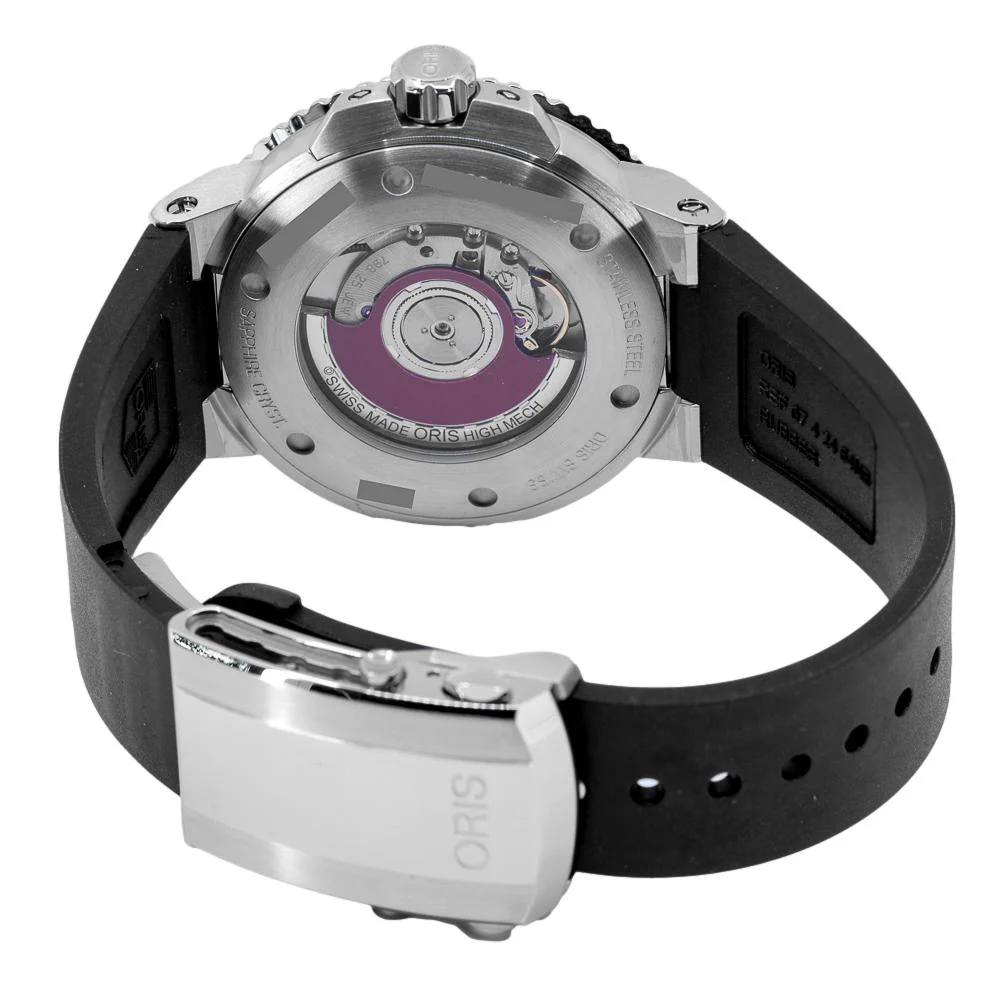 Oris 01 798 7754 4135-07 4 24 64EB Aquis GTM Date Watch - Image 4