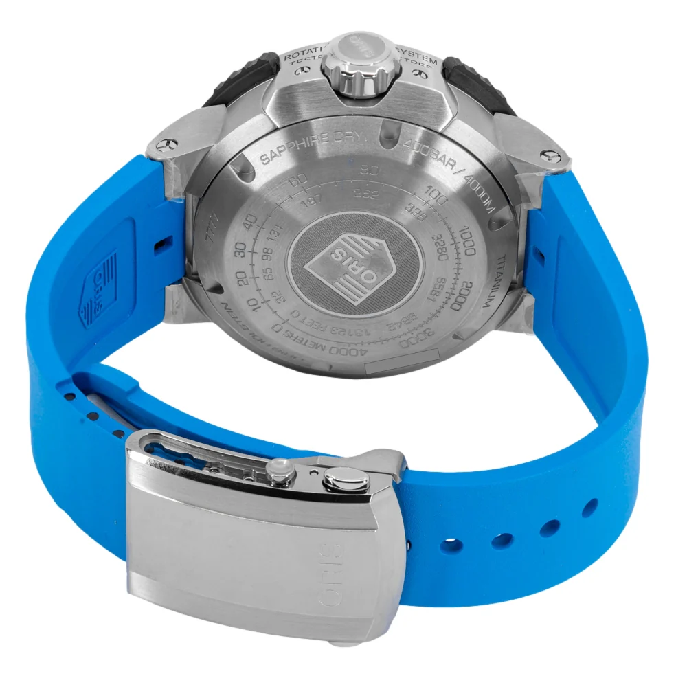 Oris Men's 01 400 7777 7155-Set Aquis Pro 4000m 49.5mm Auto - Image 5