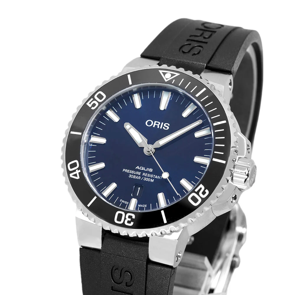 Oris Men's 01 733 7730 4135-07 4 24 64EB Aquis Auto - Image 10