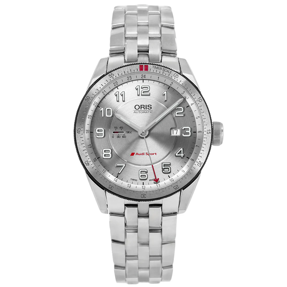 Oris Men's 01 747 7701 4461-07 8 22 85 Audi Sport 44mm GMT - Image 3