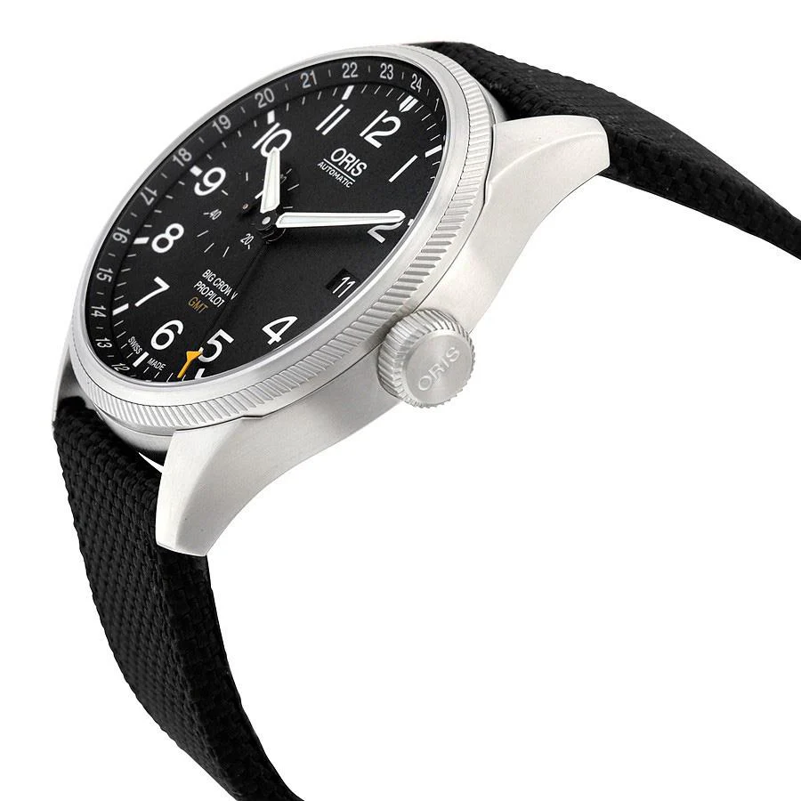 Oris Men's 01748 7710 4164-07 5 22 15FC Big Crown GMT Watch - Image 2