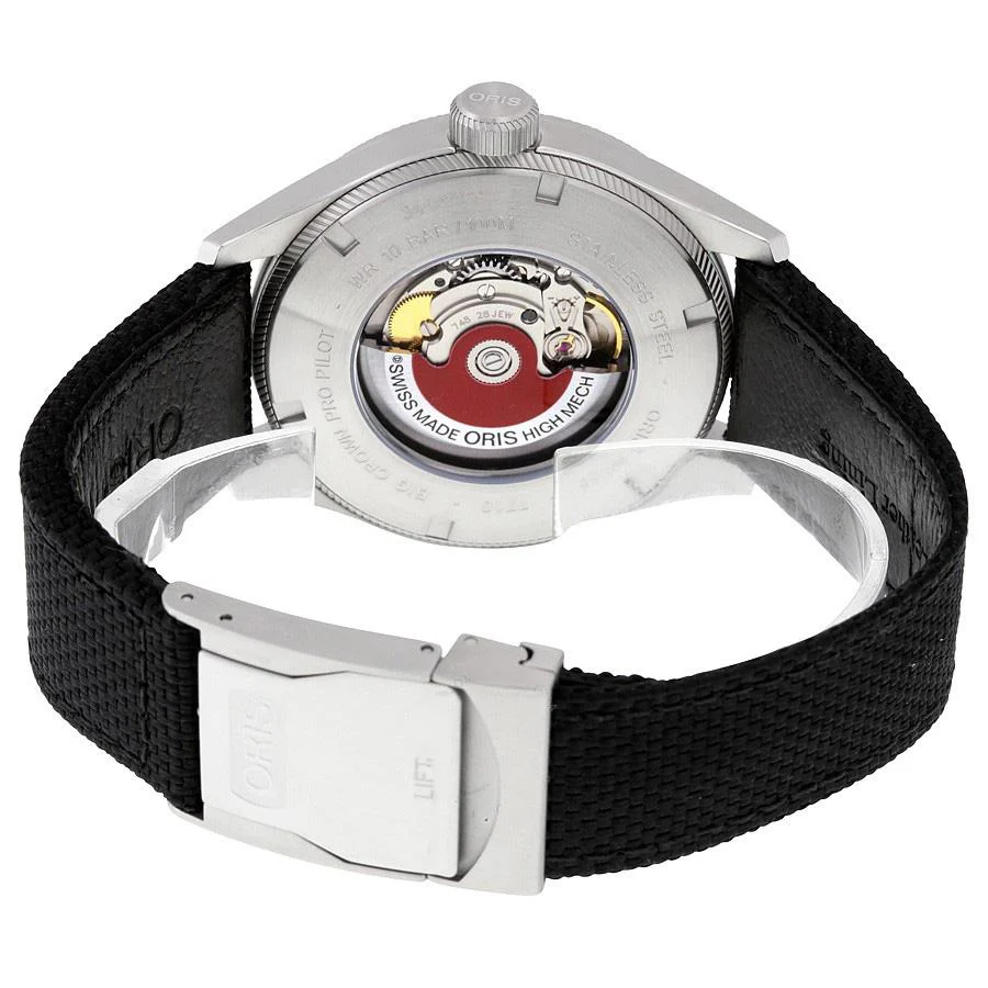 Oris Men's 01748 7710 4164-07 5 22 15FC Big Crown GMT Watch - Image 4