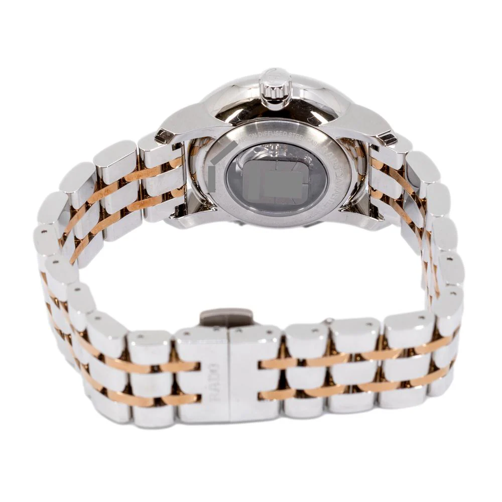 Rado Ladies R14050103 Diamaster Two-Tone Silver Dial Watch - Image 4
