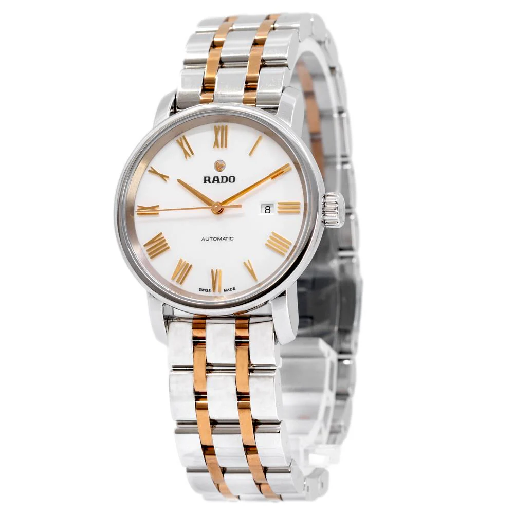 Rado Ladies R14050123 Diamaster White Dial Auto Watch