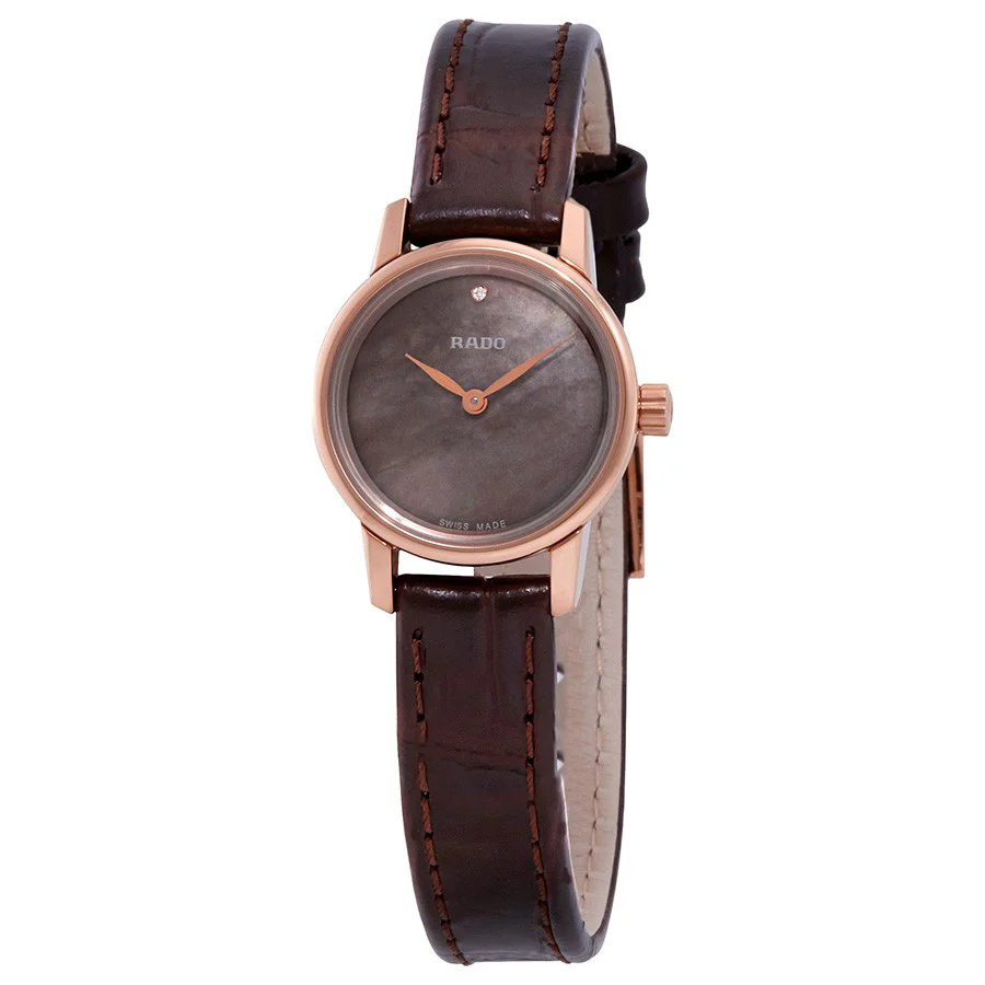 Rado Ladies R22891935 Coupole Classic Brown Dial Watch - Image 5