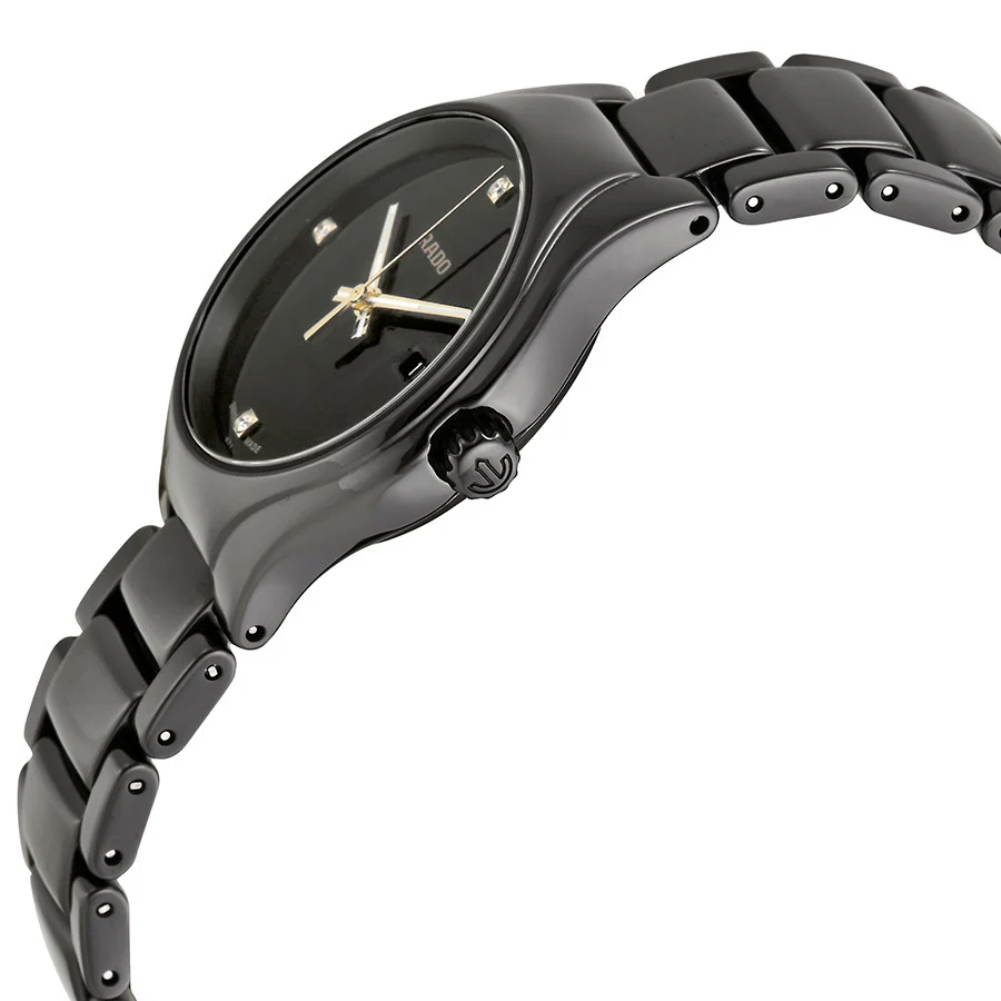 Rado Ladies R27059712 True Black Dial Quartz Watch - Image 2