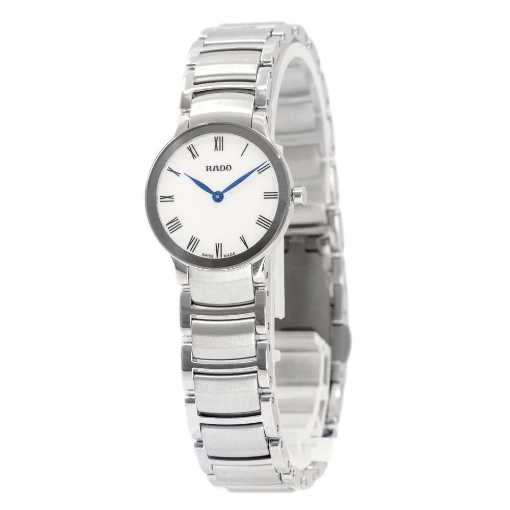 Rado Ladies R30185013 Centrix White Dial Watch