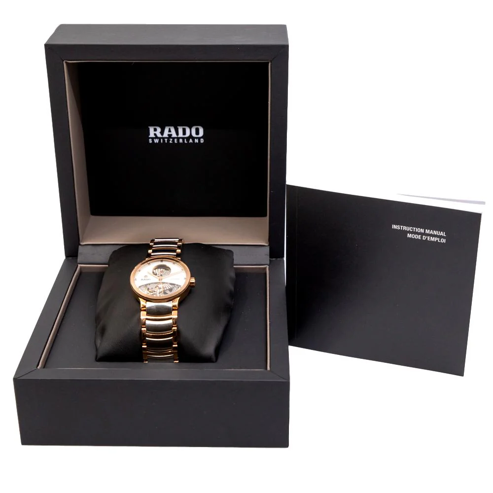 Rado Ladies R30248012 Centrix Automatic Open Heart Watch - Image 6
