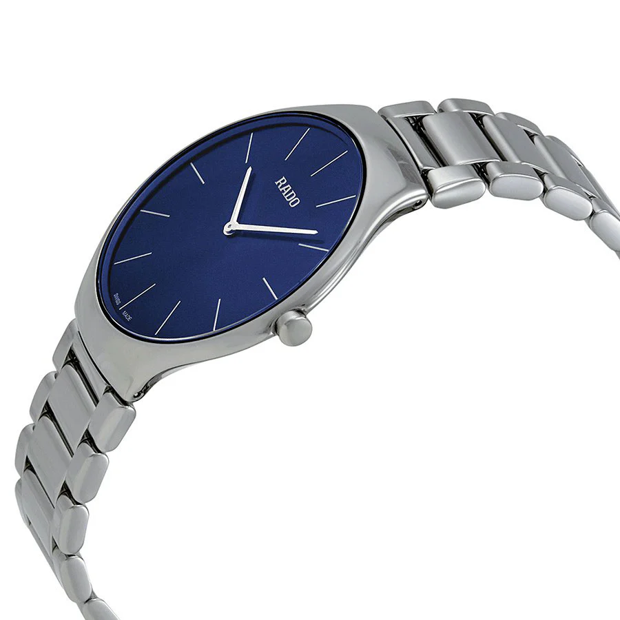 Rado Men's R27955022 True Thinline Blue Dial Watch - Image 2