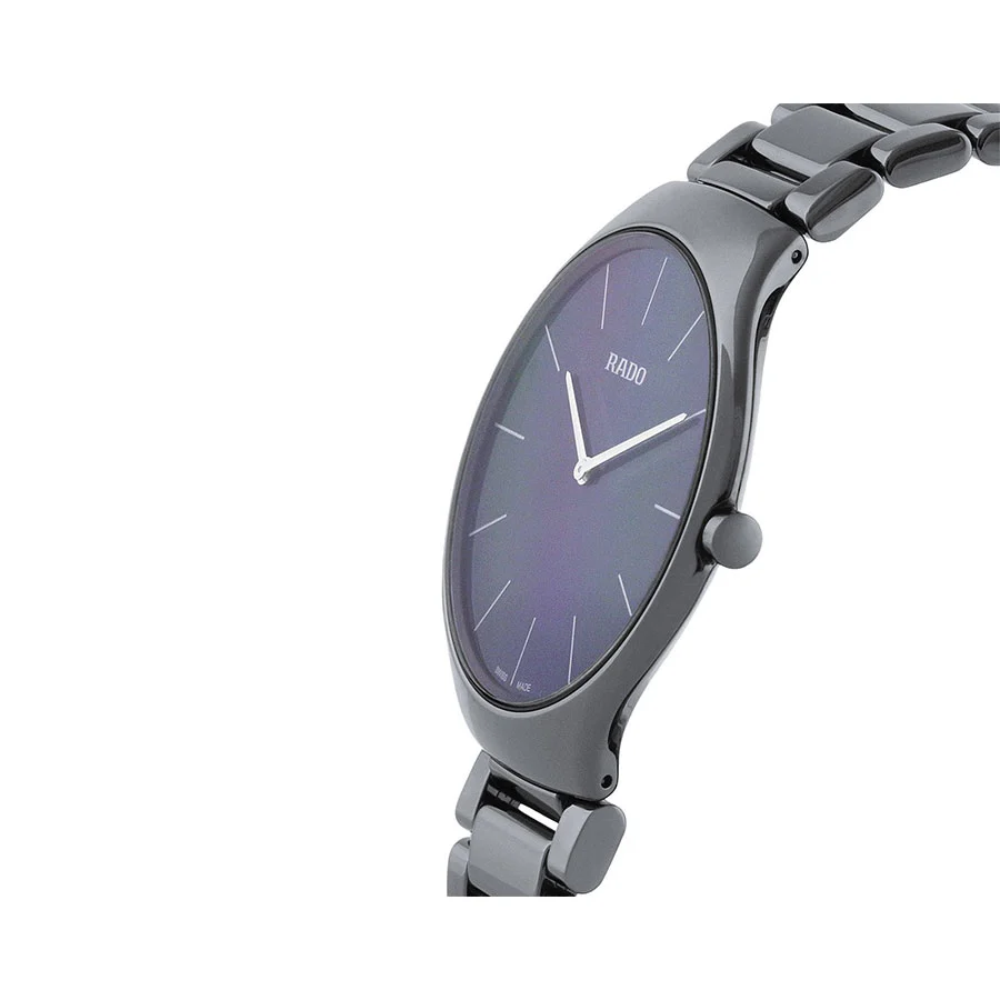 Rado Men's R27955022 True Thinline Blue Dial Watch - Image 6