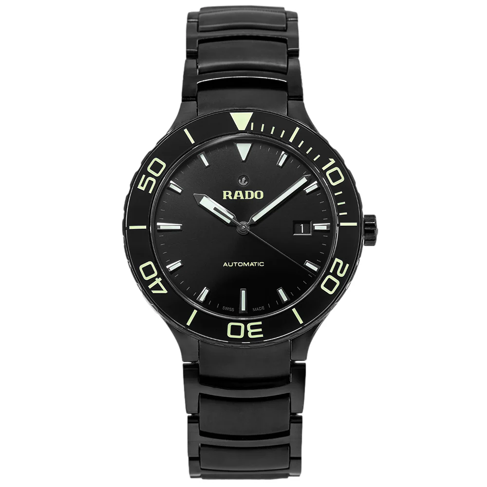 Rado Men's R30003172 Centrix 42mm Black Dial Automatic - Image 3
