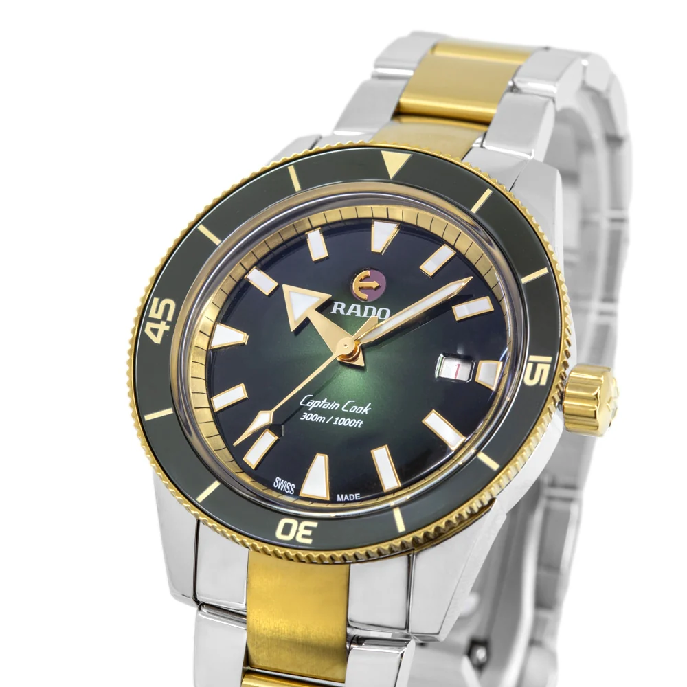 Rado Men's R32138303 Captain Cook Green Dial Automatic - Image 10