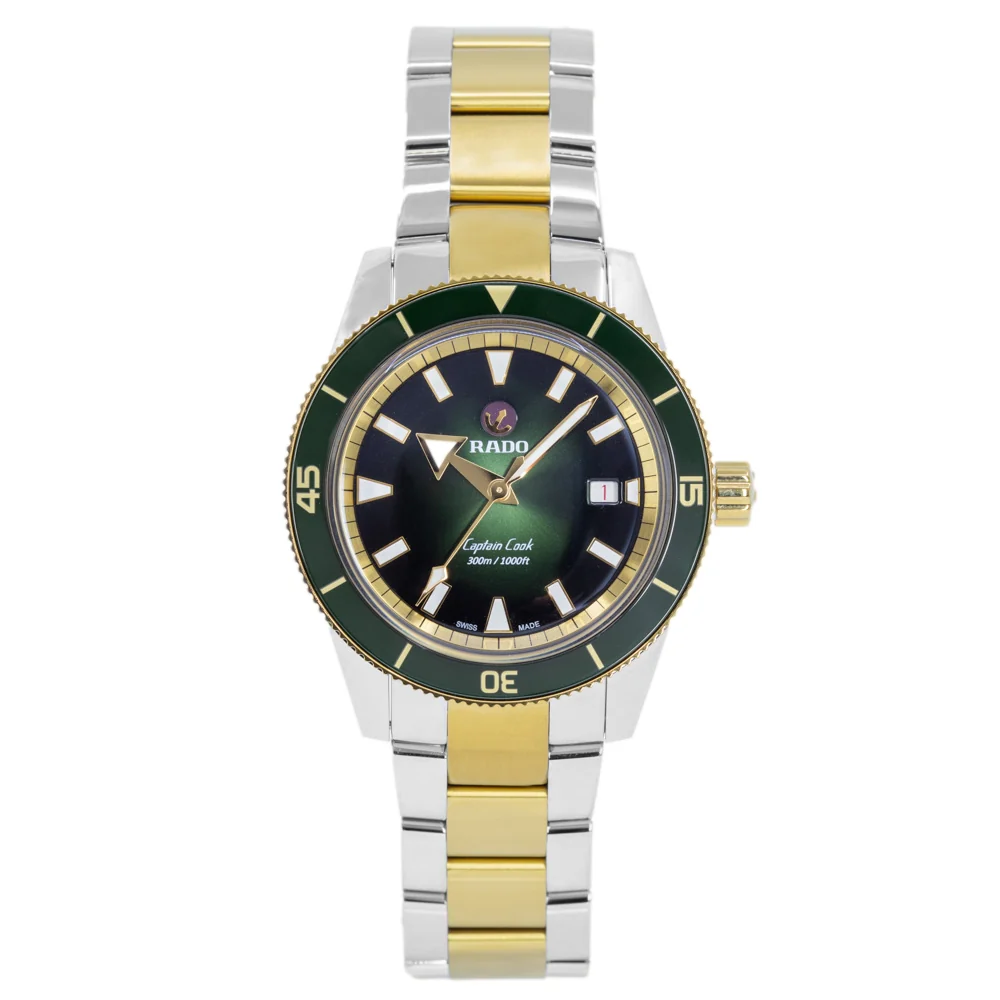 Rado Men's R32138303 Captain Cook Green Dial Automatic - Image 3