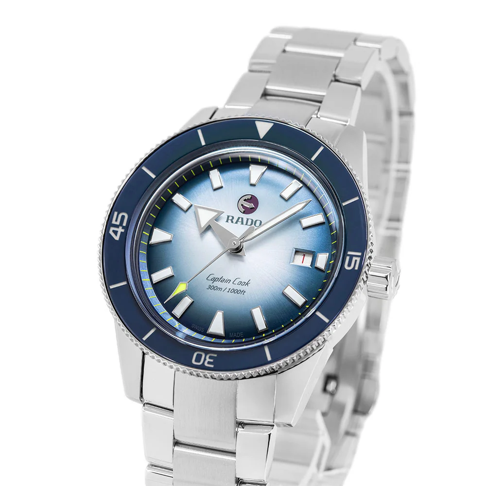Rado Men's R32154208 Captain Cook Blue Dial 42mm Automatic - Image 10