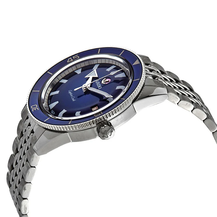 Rado Men's R32505203 Captain Cook Auto Blue Dial Watch - Image 2