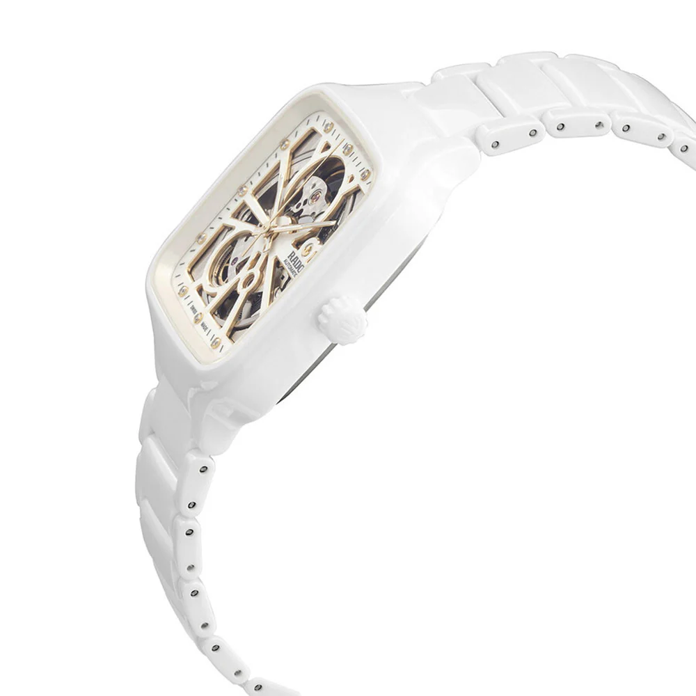 Rado R27073702 True Square Open Heart White Diamond Auto - Image 2