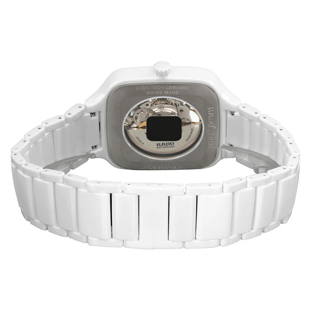 Rado R27073702 True Square Open Heart White Diamond Auto - Image 3
