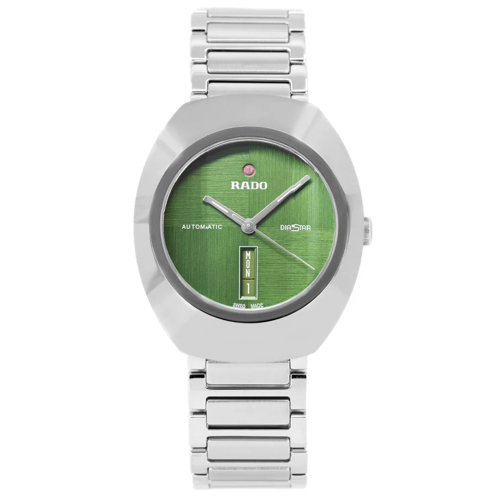 Rado Unisex R12160303 DiaStar Original Green Dial Automatic - Image 3