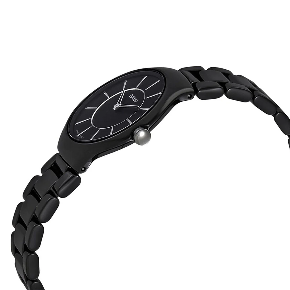 Rado Women's R27742162 True Thinline Black Ceramic Quartz - Image 2