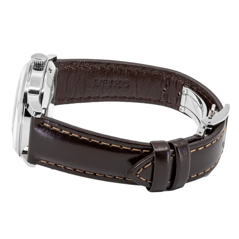 Seiko Ladies SSA783J1 Presage Brown Dial Watch - Image 3