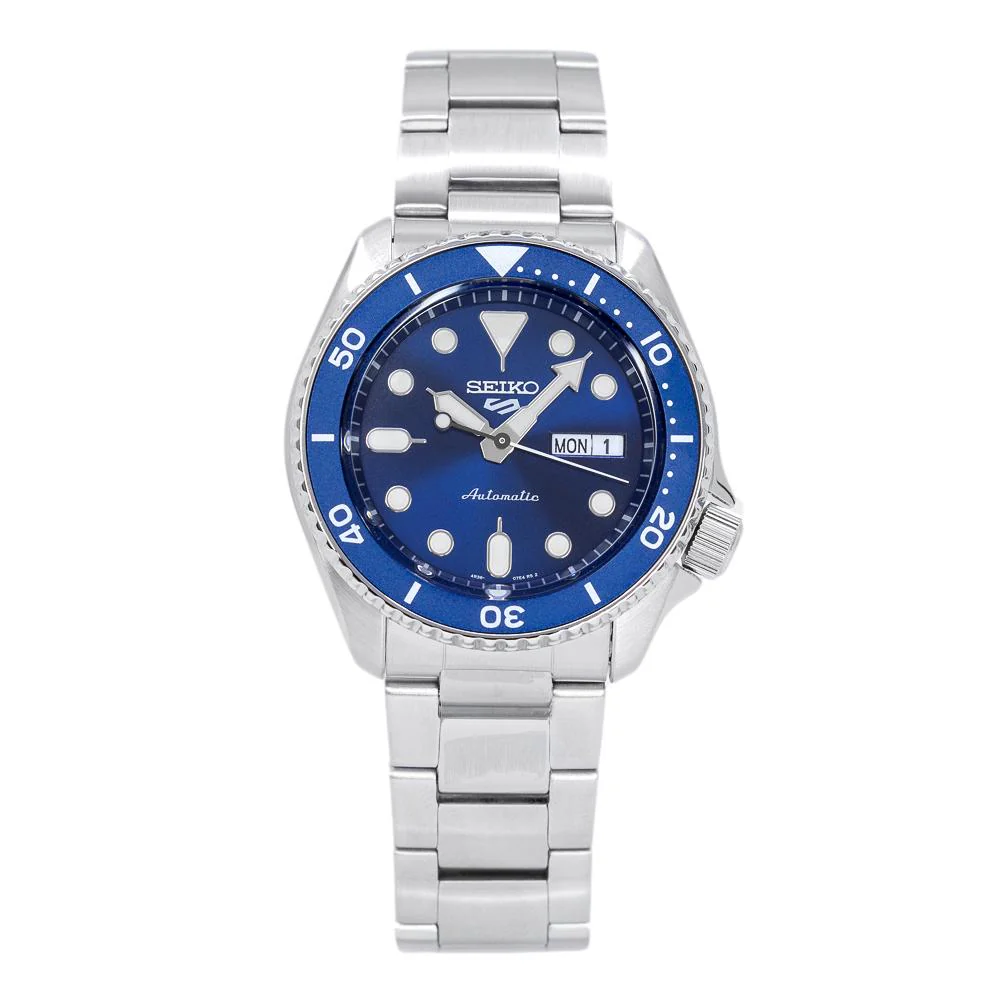 Seiko Men's 5 Sports SRPD51K1 Blue Dial Watch - Image 2