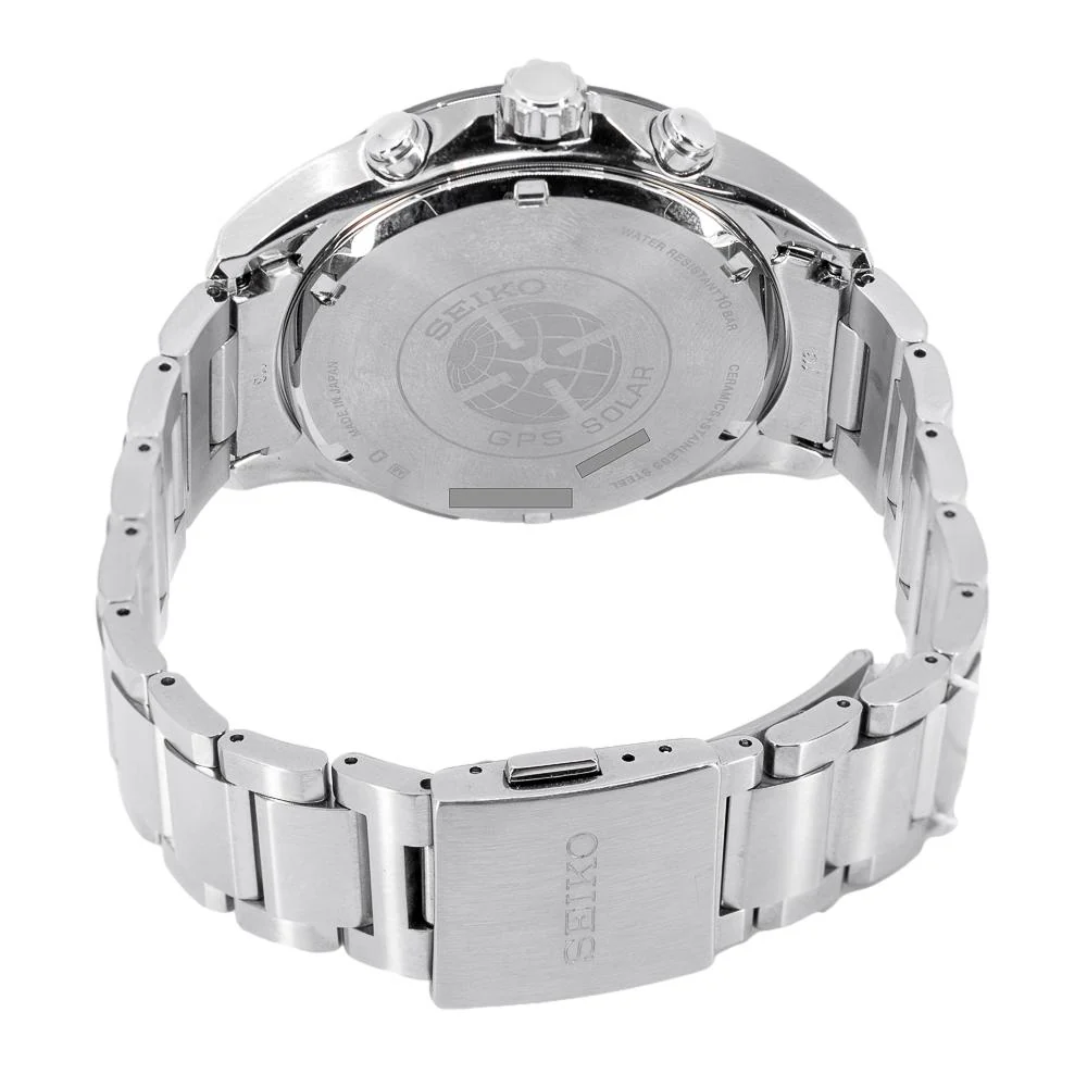 Seiko Men's ASTRON SSE159J1 GSP Solar World Time Watch - Image 5