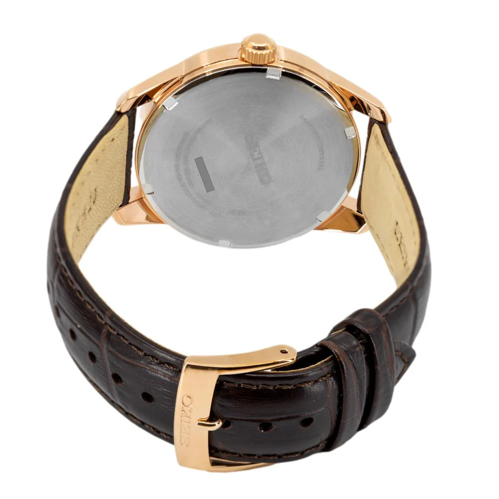 Seiko Men's SNE530P1 Conceptual White Dial Watch - Image 5