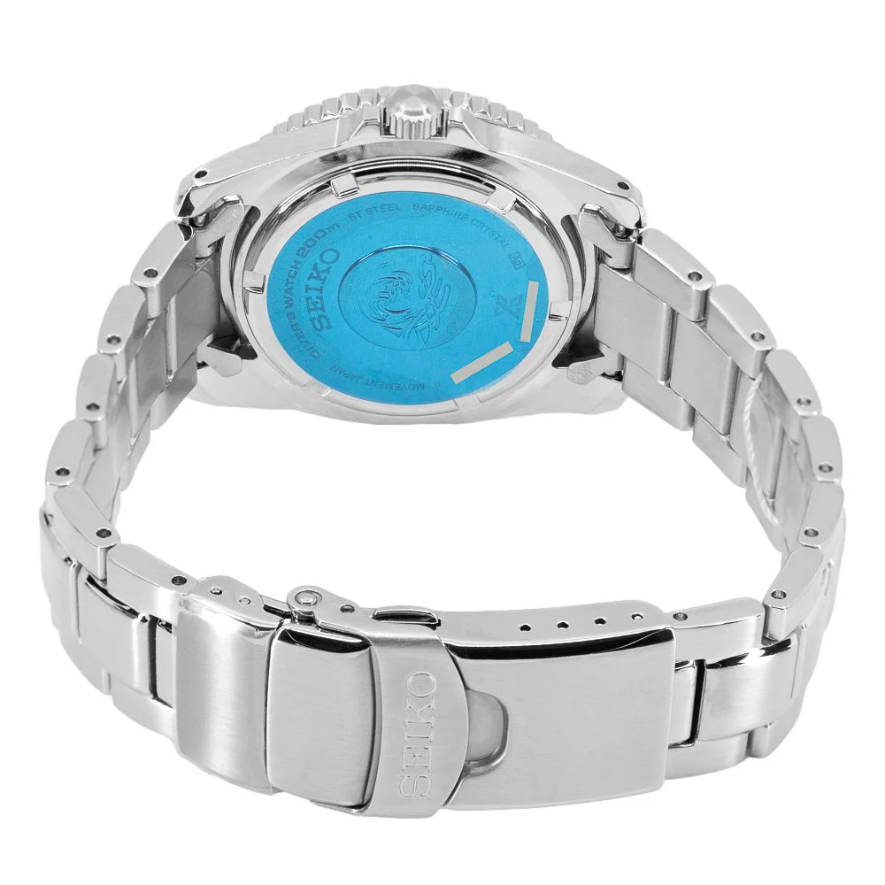 Seiko Men's SNE585P1 Prospex Blue Dial Watch - Image 5