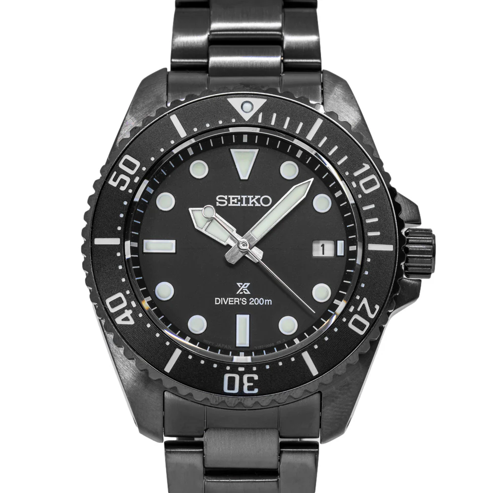 Seiko Men's SNE599P1 Prospex 20ATM 41mm Solar Diver - Image 3
