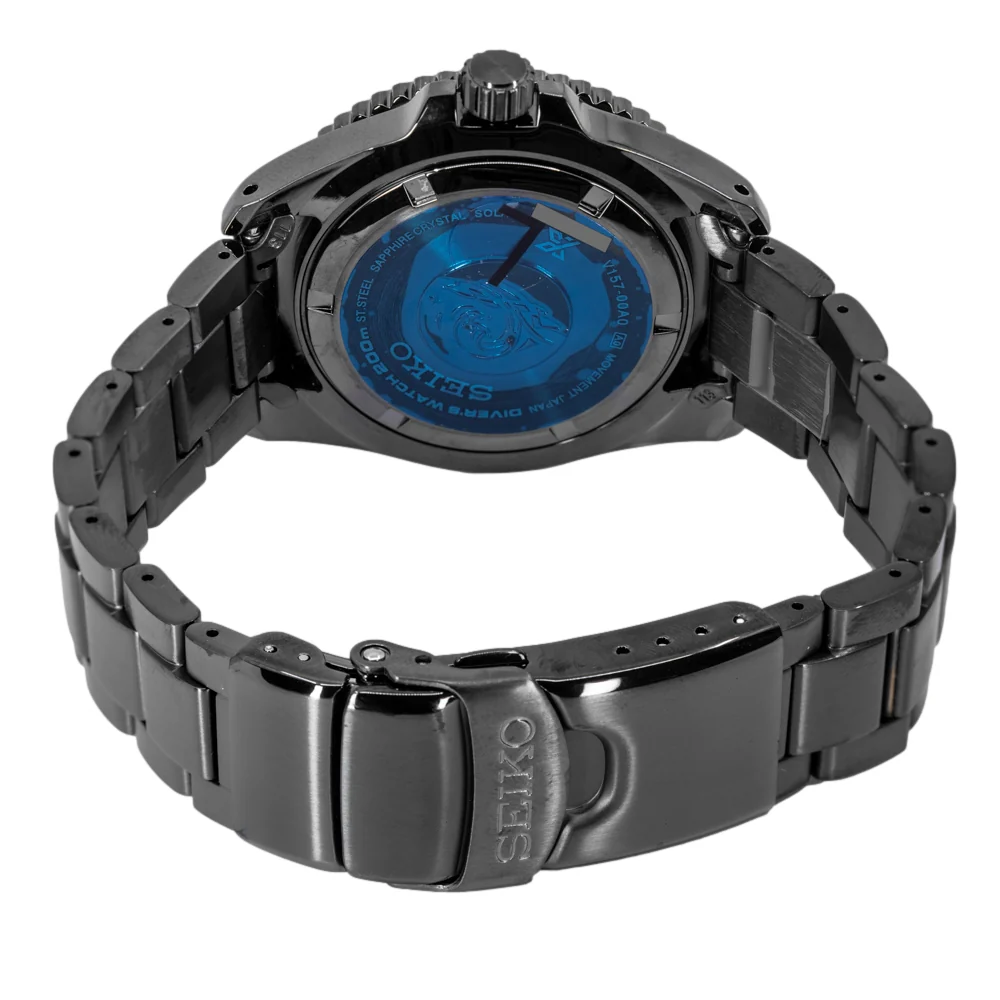 Seiko Men's SNE599P1 Prospex 20ATM 41mm Solar Diver - Image 5