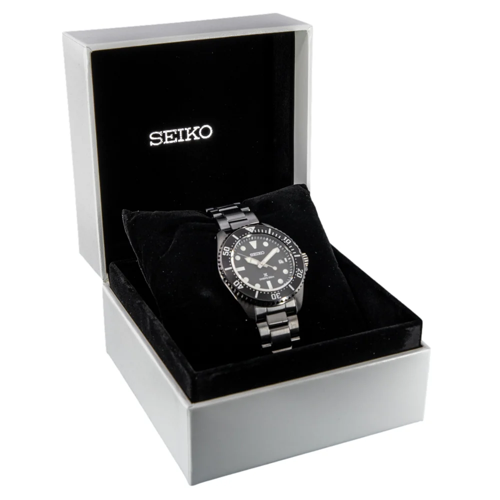 Seiko Men's SNE599P1 Prospex 20ATM 41mm Solar Diver - Image 9