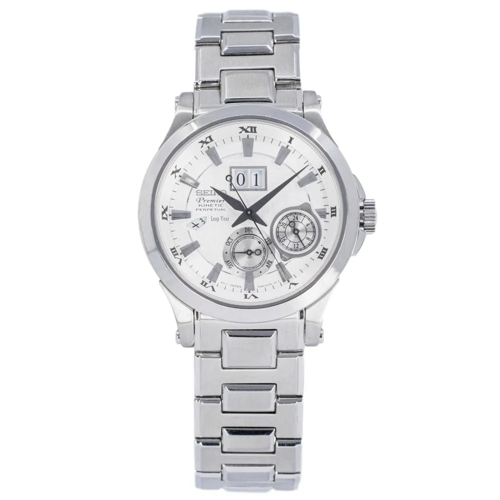 Seiko Men's SNP001P1 Premier Kinetic Perpetual - Image 2