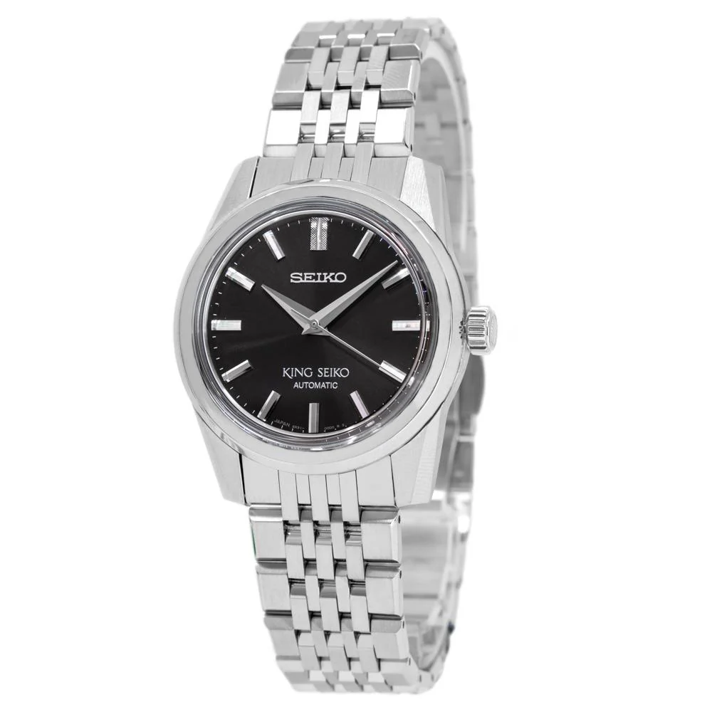 Seiko Men's SPB283J1 King Seiko Black Dial Auto Watch