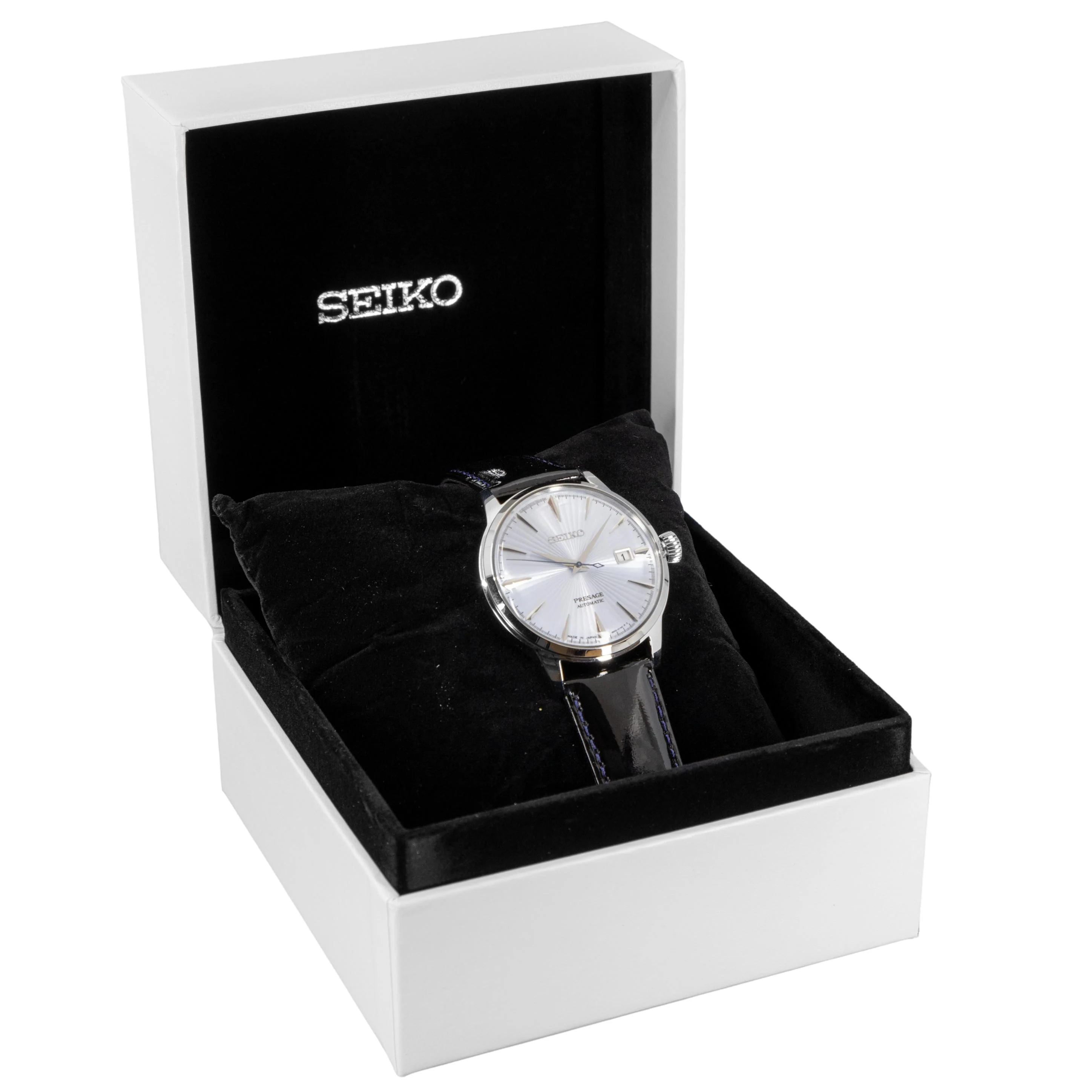 Seiko Men's SRPB43J1 Presage Blue Dial Auto - Image 8