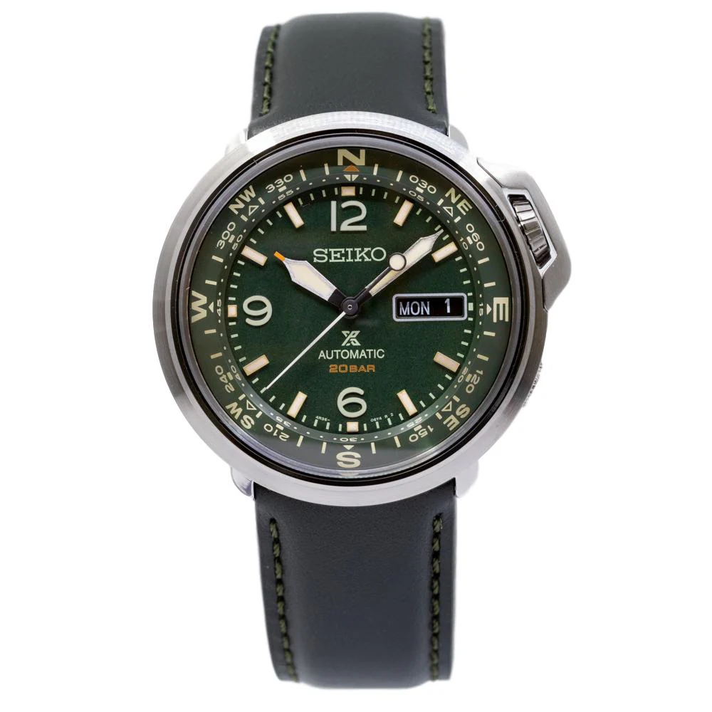Seiko Men's SRPD33K1 Prospex Compass Green Watch - Image 2