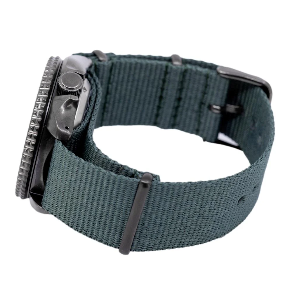 Seiko Men's SRPD77K1 5 Sports Suits Green Dial DayDate Watch - Image 3