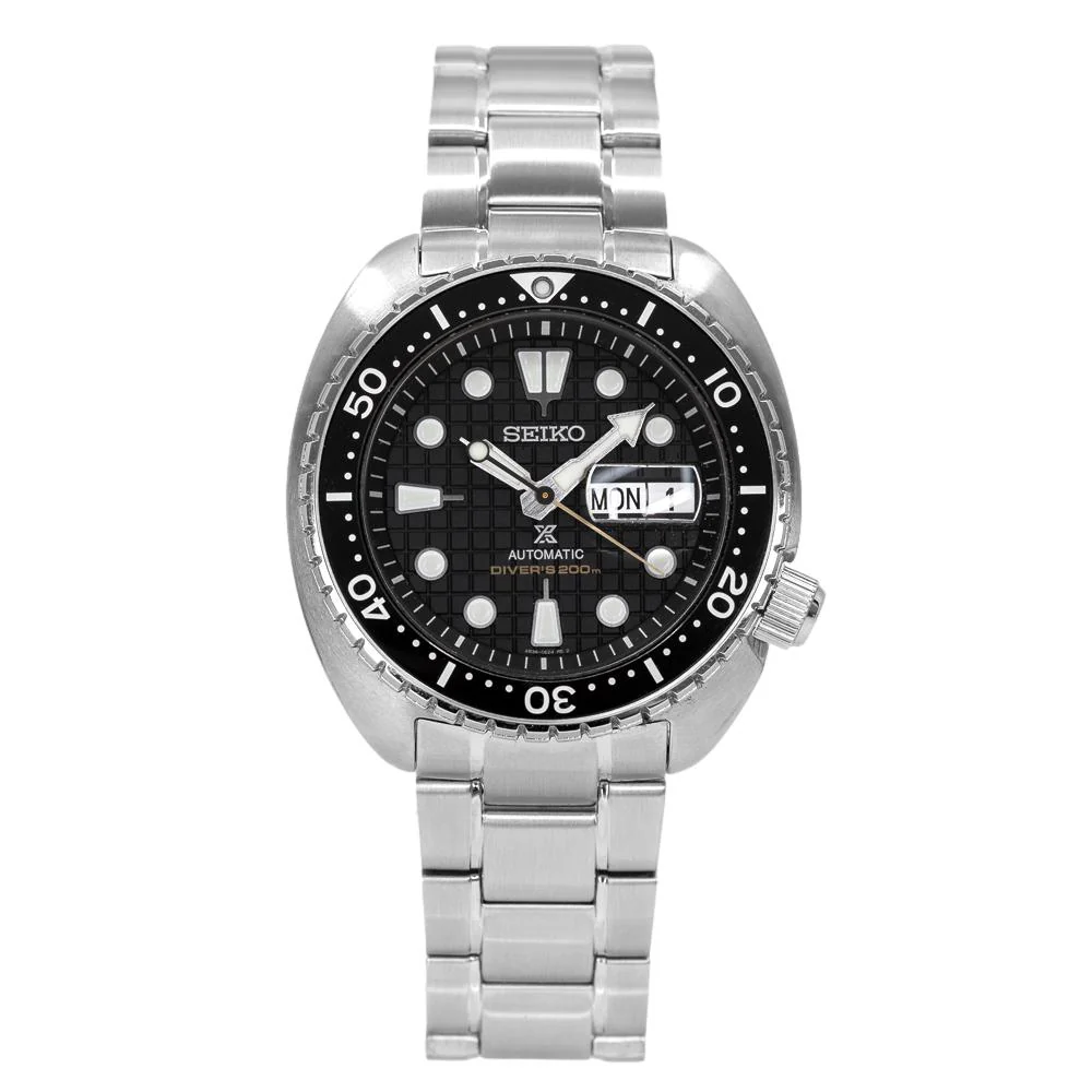 Seiko Men's SRPE03K1 Prospex Diver's Black Dial Watch - Image 2