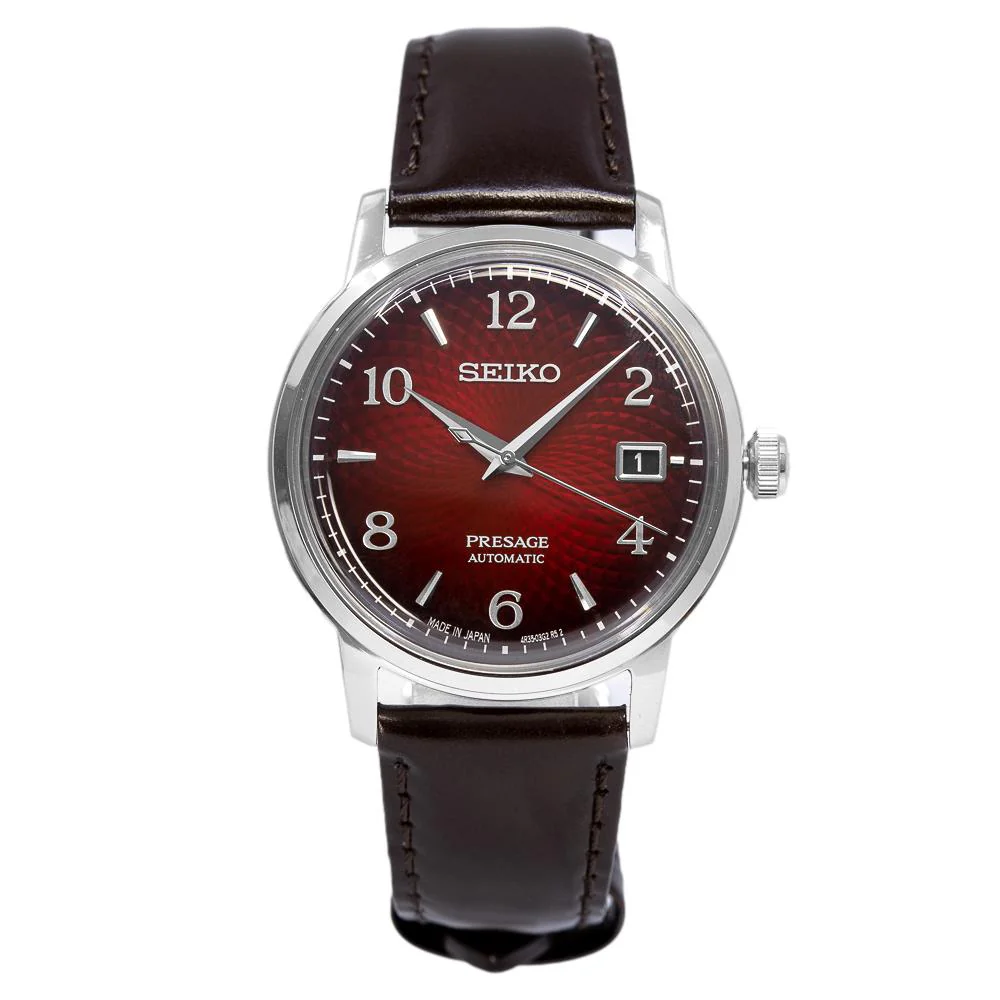 Seiko Men's SRPE41J1 Presage Cocktail Time Negroni Watch - Image 2