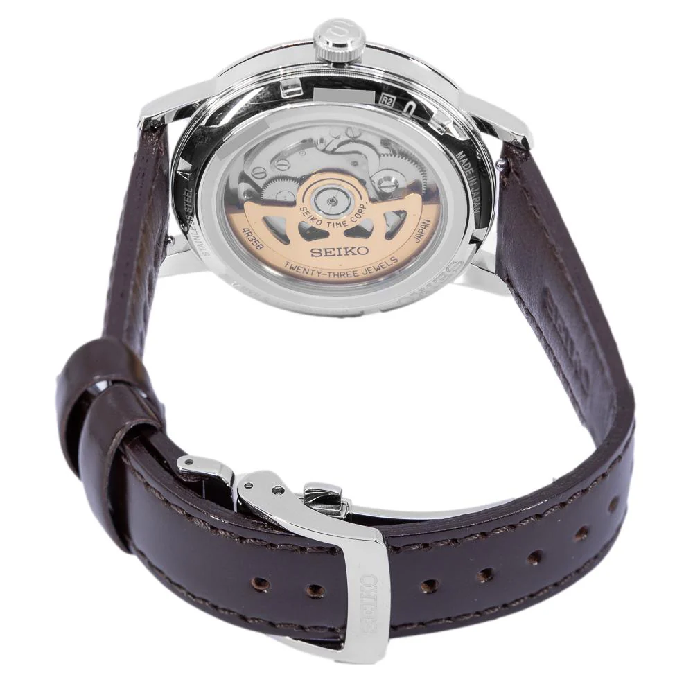 Seiko Men's SRPE41J1 Presage Cocktail Time Negroni Watch - Image 4