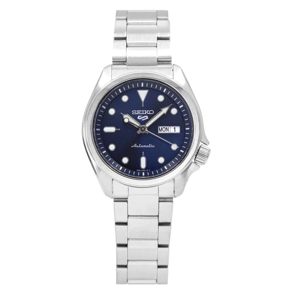 Seiko Men's SRPE53K1 5 Blue Dial Watch - Image 2