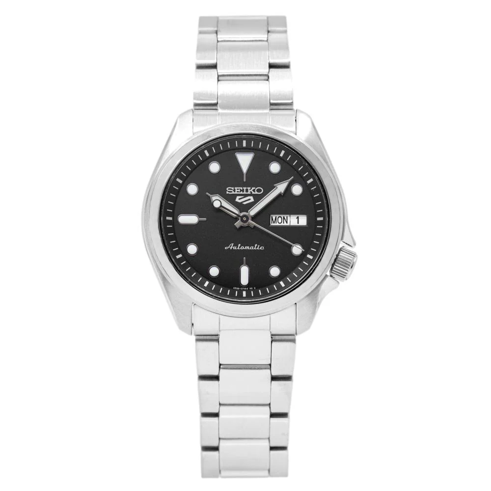 Seiko Men's SRPE55K1 Sports Black Dial Watch - Image 2