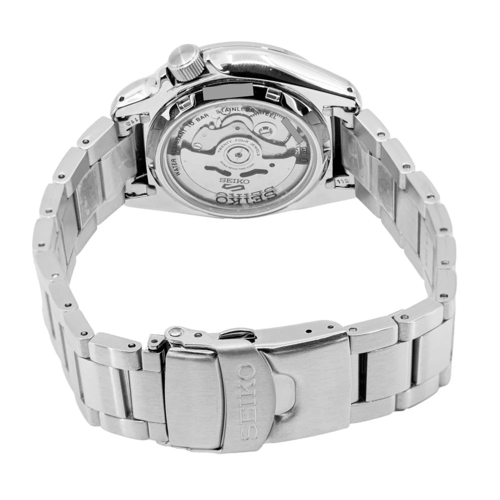 Seiko Men's SRPE55K1 Sports Black Dial Watch - Image 4