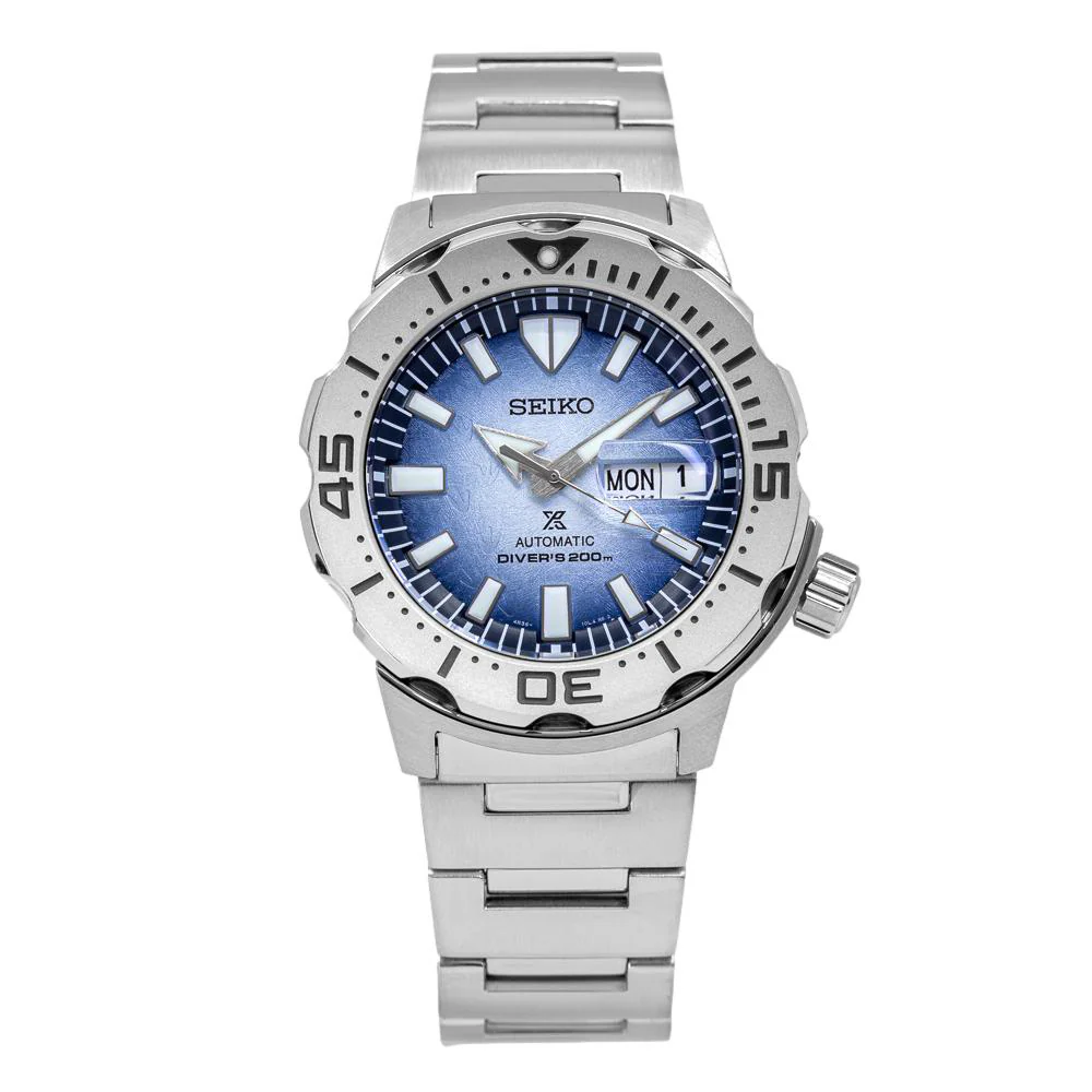 Seiko Men's SRPG57K1 Save The Ocean Prospex Monster 20 ATM - Image 2