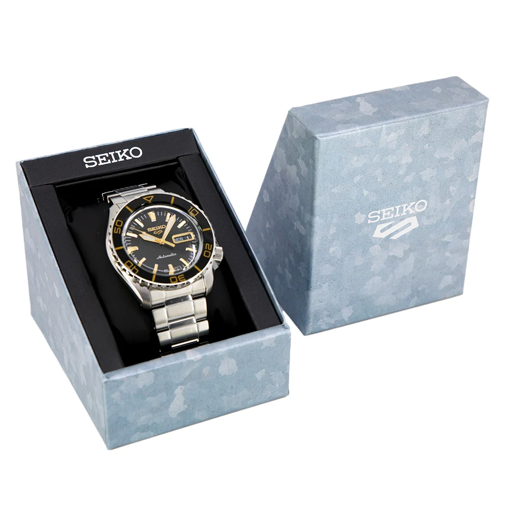 Seiko Men's SRPK99K1 5 Sports Black Dial Automatic - Image 11