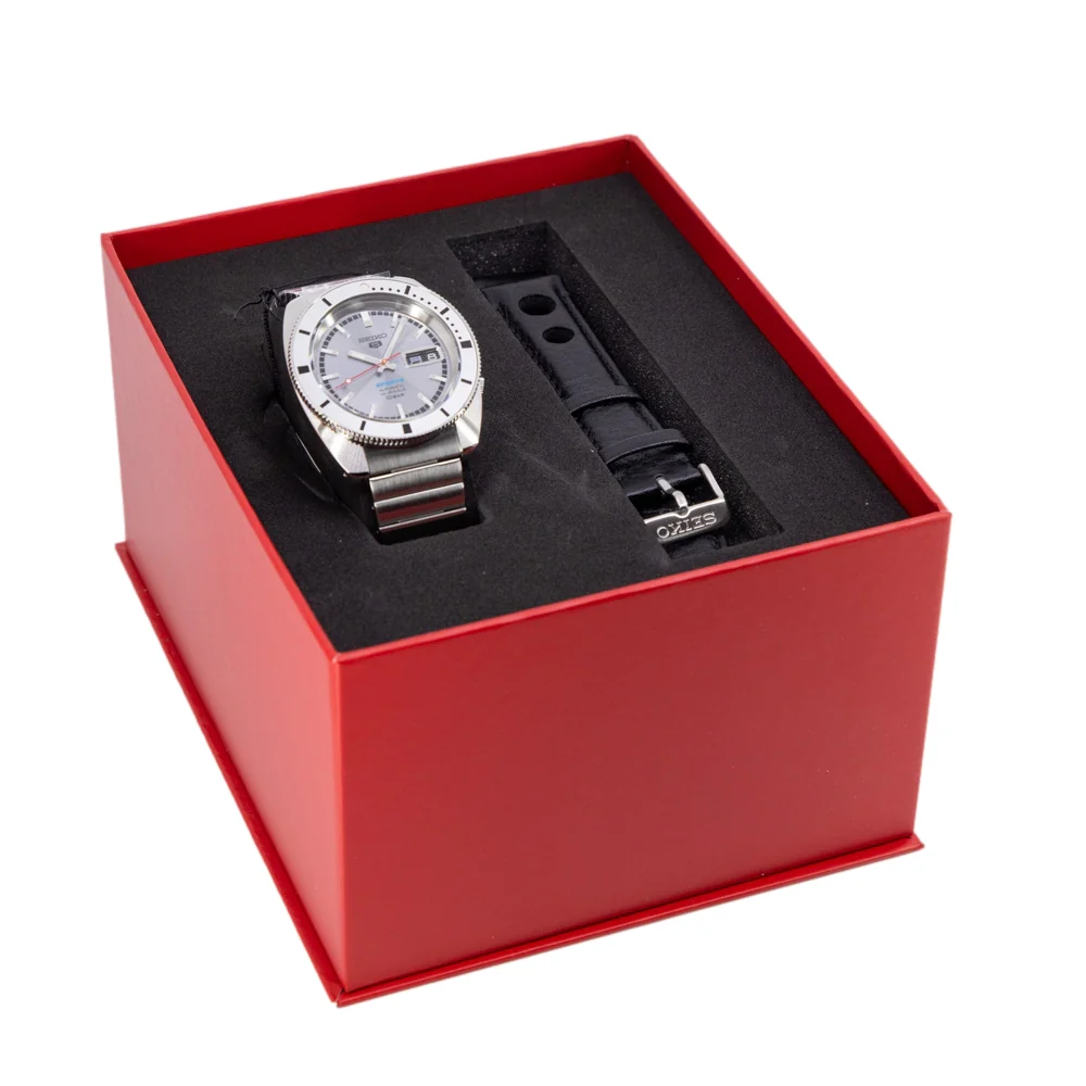 Seiko Men's SRPL03K1 5 Sports 1968 Auto Limited Ed - Image 11