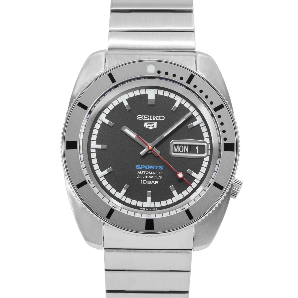 Seiko Men's SRPL05K1 5 Sports Black Dial Automatic Ltd. Ed. - Image 3