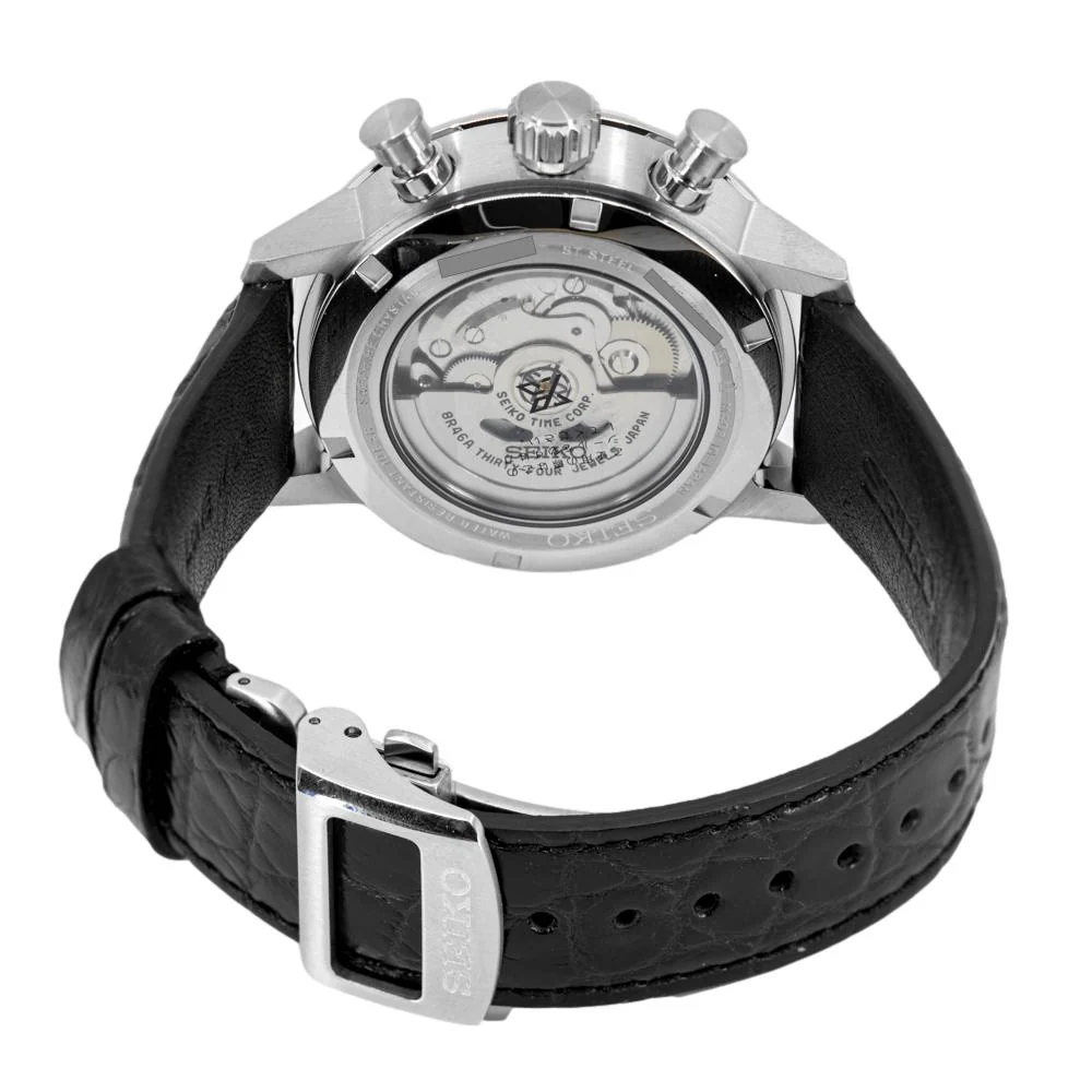 Seiko Men's SRQ039J1 Prospex Blue Dial Chrono Watch. - Image 4