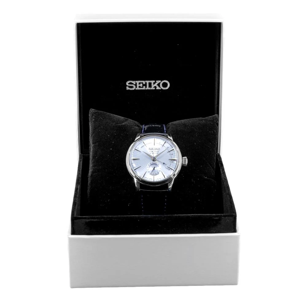 Seiko Men's SSA343J1 Presage SIlver Dial Watch - Image 7