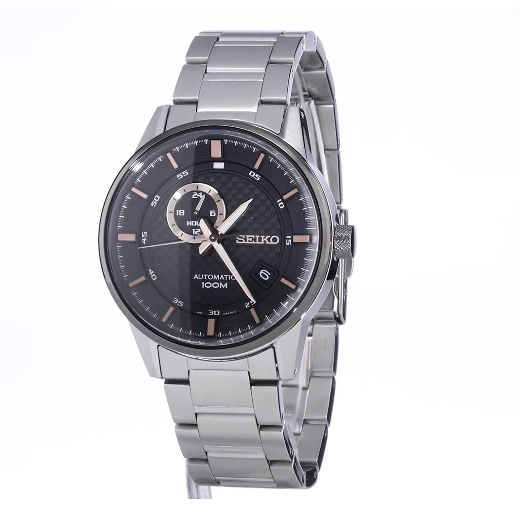 Seiko Men's SSA389K1 Sport Auto Black Dial Watch