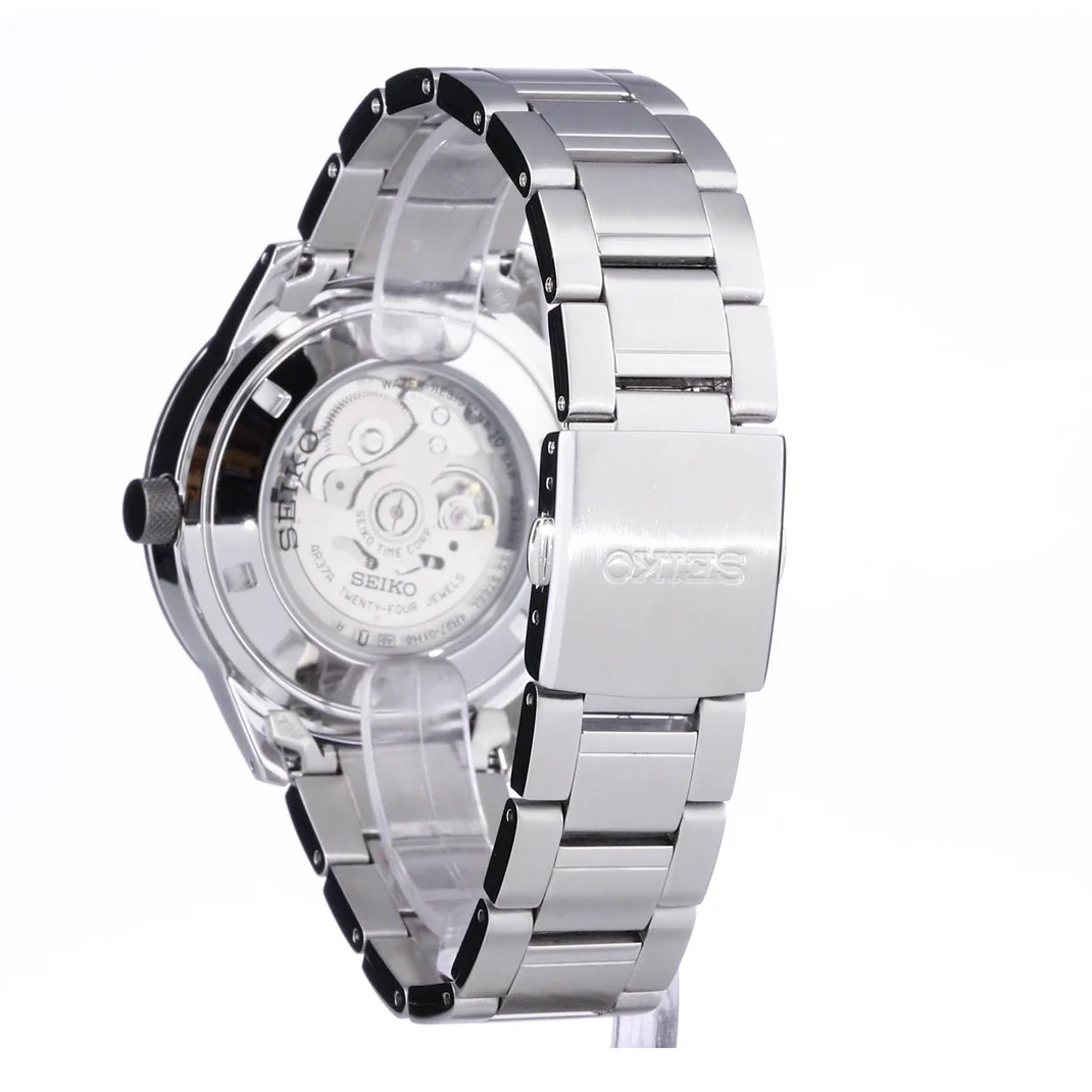 Seiko Men's SSA389K1 Sport Auto Black Dial Watch - Image 7